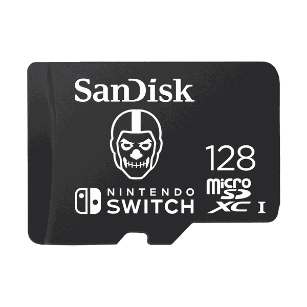 SanDisk microSDXC Card for Nintendo Switch 128GB Fortnite Skull Trooper