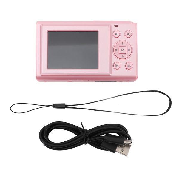 44MP 4K Kids Camera Anti-Shake (Pink)