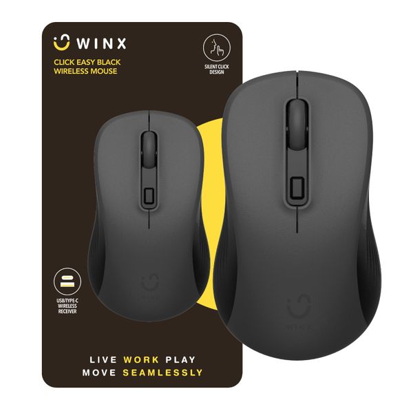 WINX CLICK Easy 1600DPI 2.4GHz Wireless Mouse
