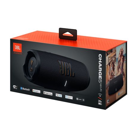 JBL Charge 5 Portable Waterproof WiFi and Bluetooth Speaker