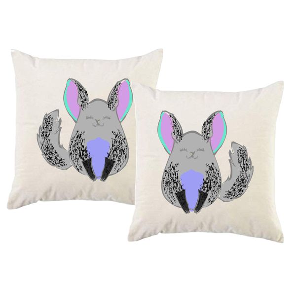 PepperSt – Scatter Cushion Cover Set – Chinchilla