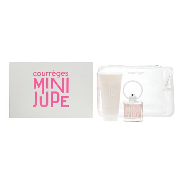 Courrèges Mini Jupe 3 Piece Gift Set (Parallel Import)