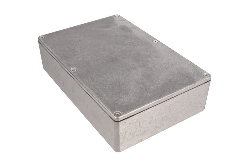 1550Z124 Diecast Aluminium Enclosure 222.5x146.5x50mm IP66 Watertight Box
