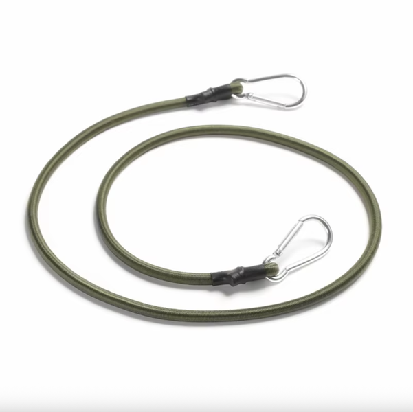 120cmOutdoor Heavy Duty Bungee Cord Elastic Tie Strap String Carabiner Hook