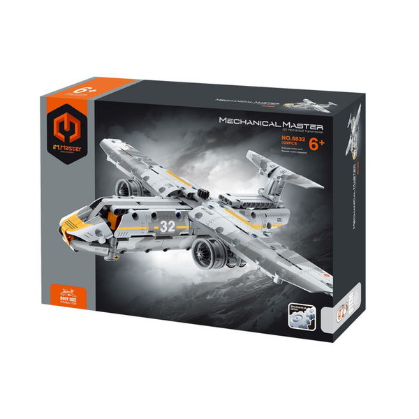 Military Transport Aircraft Construction set - 329 pieces, by iM.Master