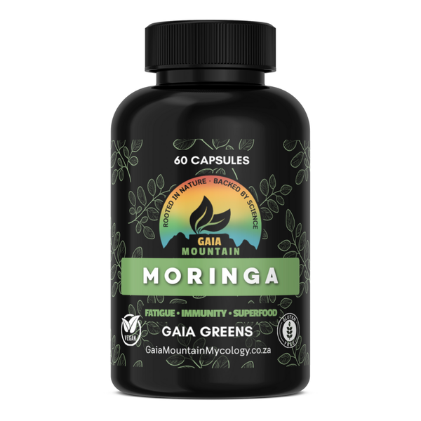 Moringa Capsules - 100% Pure Superfood | Gaia Greens | 60 Capsules