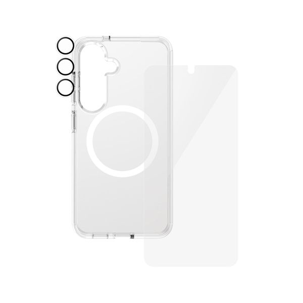 CARE by PanzerGlass 3-in-1 Bundle Compatible Samsung Galaxy S25