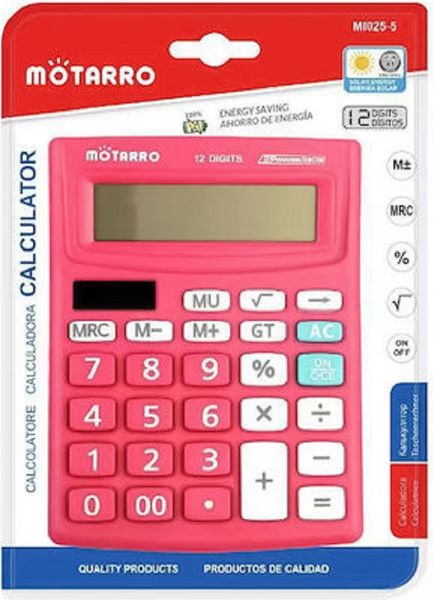 Motarro Basic Calculator W/ 12-Digit Large Display