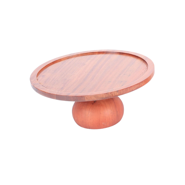 Wooden Pedestal Display - Round 320X130mm