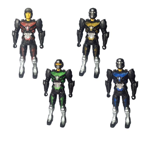 H Project Warriors - Action Figures - 4 Pack