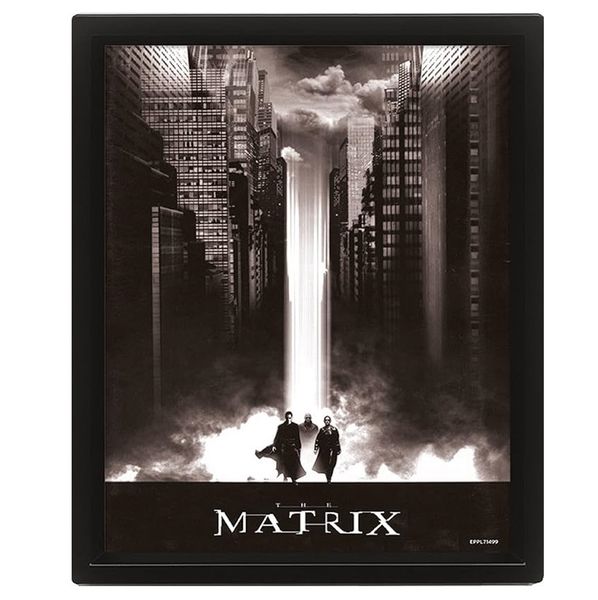 The Matrix (Lightfall) Framed 3D Lenticular Poster (25cm x 20cm)