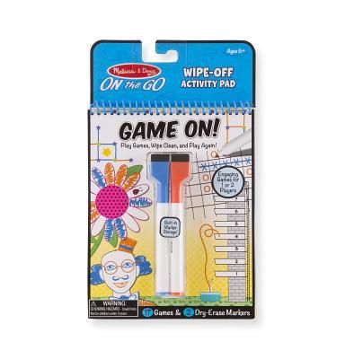Melissa &amp; Doug Write On Reusable Games
