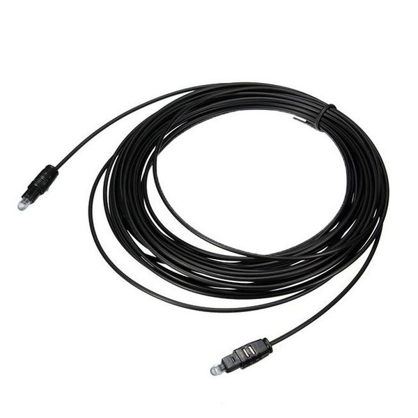 FI- Toslink OD 2.2mm Fiber Optical Cable: 10 M Long