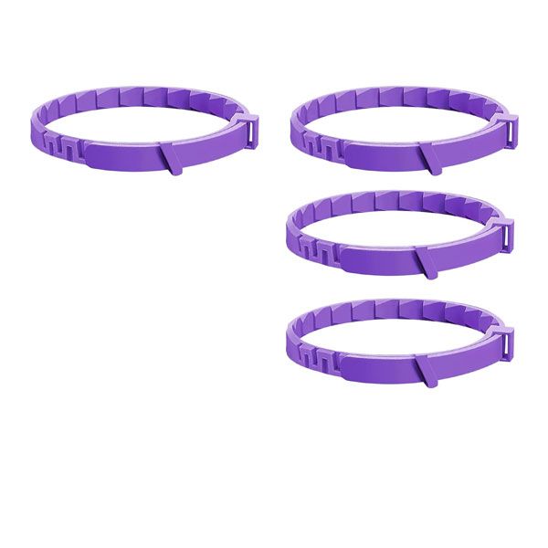 4-Pack Dog Calming Collar with Pheromones, Adjustable &amp; Waterproof