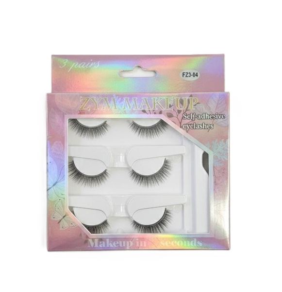 Reusable Self-Adhesive False Eyelashes