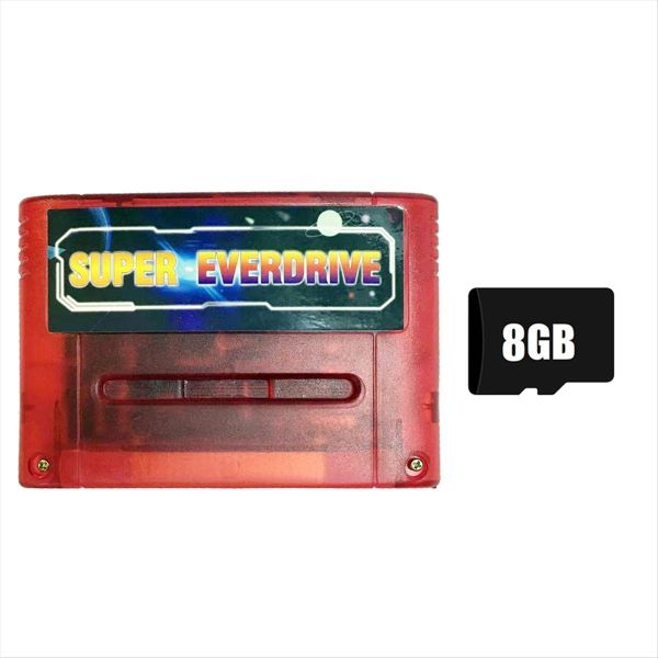 3000-In-1 Game Cartridge for Sfc Snes Super Everdrive Game Card D
