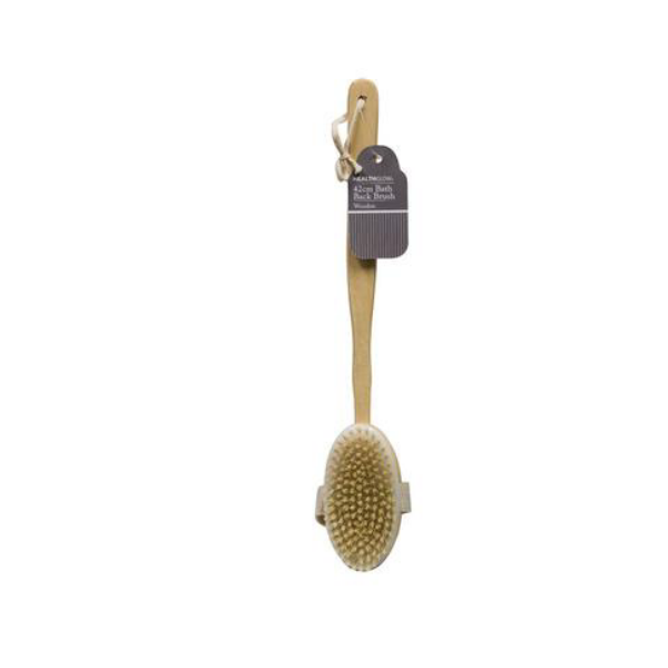 Healthglow Homeware - Wooden Bath Bristle Brush 42cm