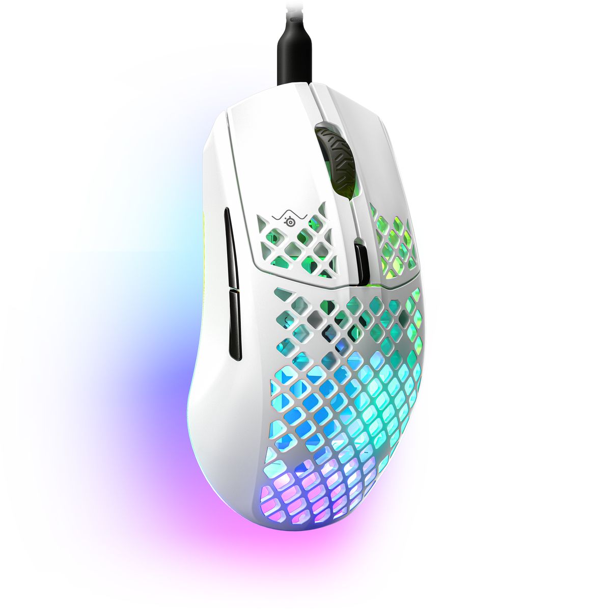 steelseries aerox 3 wireless snow white