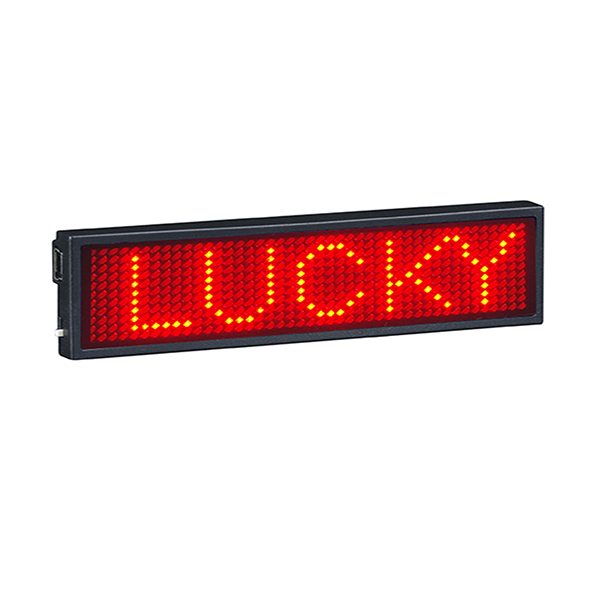 Led Badge X 1