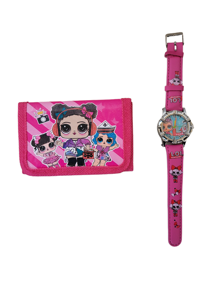 LOL Analogue Watch And Wallet Combo