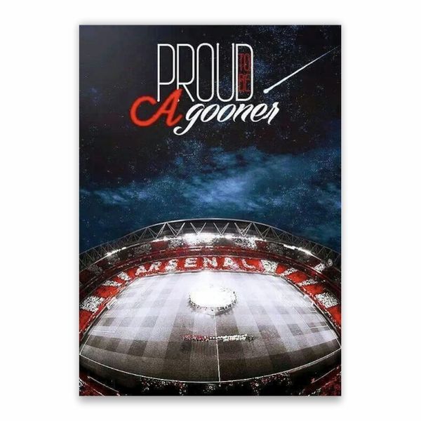 Proud To Be A Gooner Poster - A1