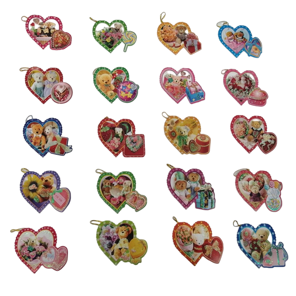 Teddy Heart Gift Tags Pack