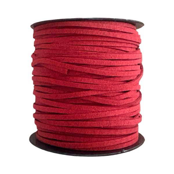 45m Suede Cord Roll - 2.5mm Craft String for DIY Jewellery &amp; Accessories