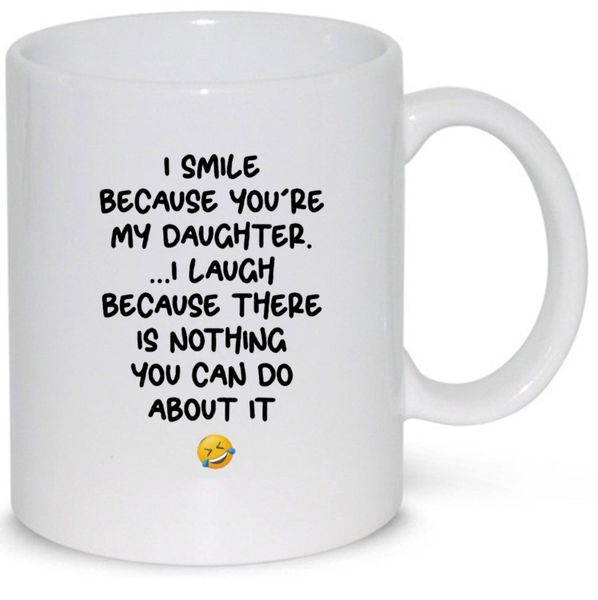 I smile because v9 Pack Mug