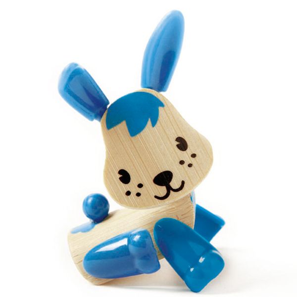 Hape Bamboo Rabbit Pretend Play Figurine