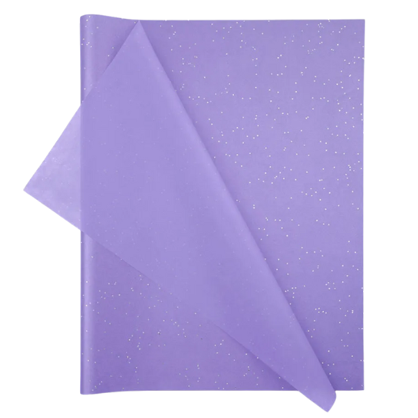 Wrapping Tissue Paper - 25 Sheets Eco-friendly &amp; Recyclable - Gems Amethyst