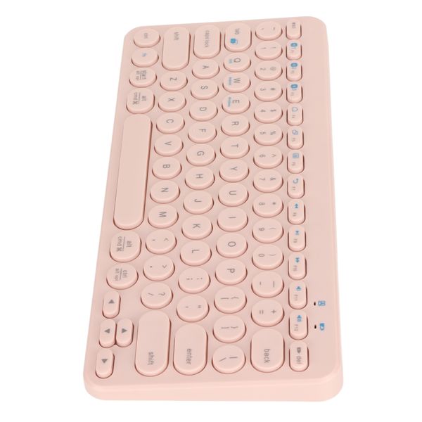 78-Key Wireless Keyboard (Pink)