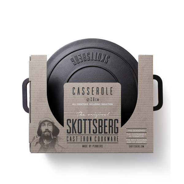 Skottsberg Cast Iron Casserole 28cm