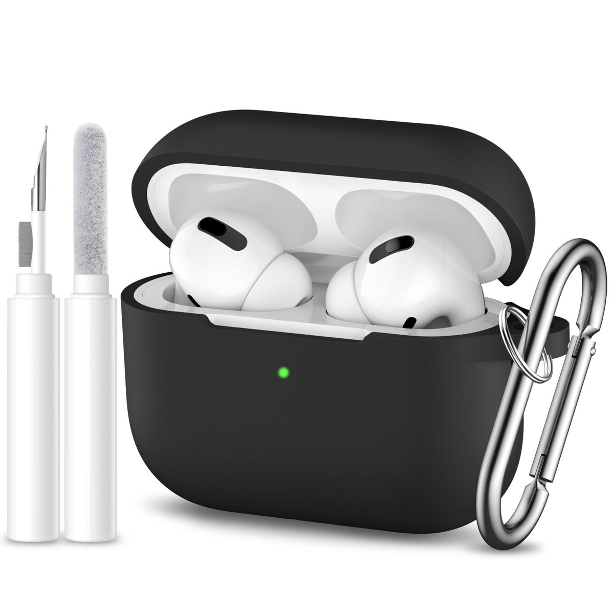 Compatible with Airpods Pro 3 Case Cover Silicone 2025 with Clean