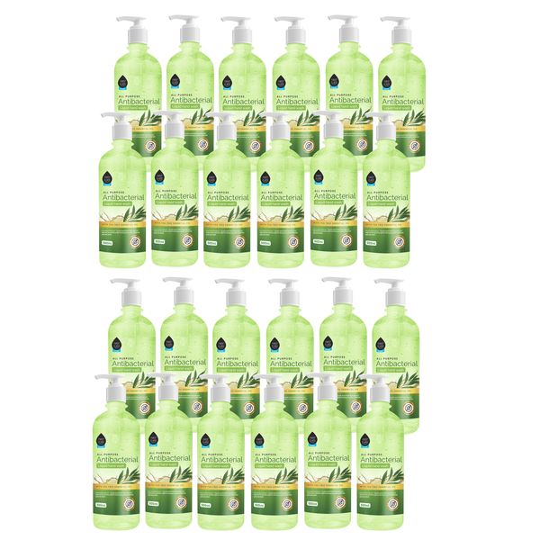 First Class 24 Pack Tea Tree Essential Oil Antibacterial Handwash- 500ml