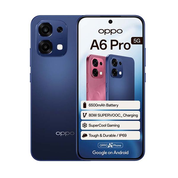 Oppo A6 Pro 5G Dual Sim 256GB - Blue