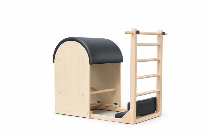 Studio-Grade Mapel Wood Pilates Ladder Barrel by Eco Craft