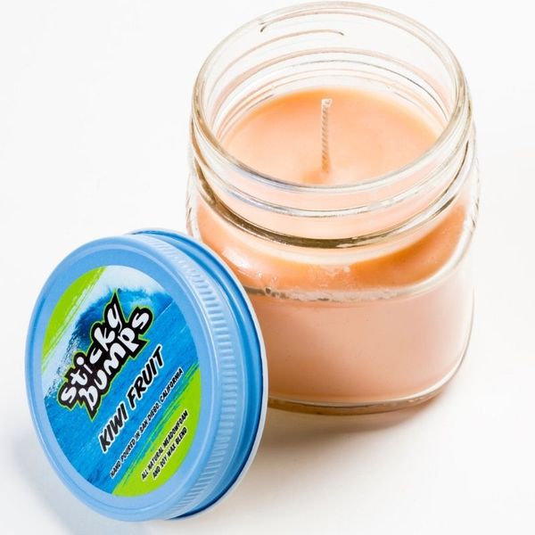 Sticky Bumps Candle - Kiwi Fruit 7oz Glass