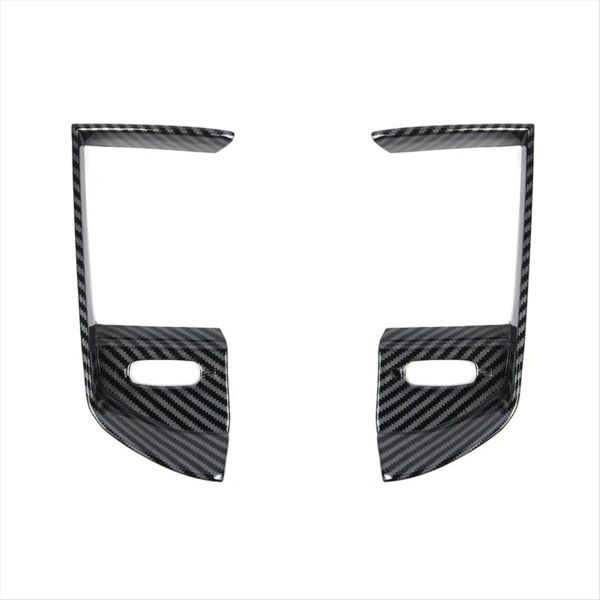 Center Console Air Vent Outlet Decoration Cover Trim Compatible with Dodge