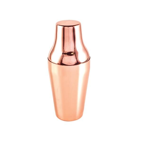 SPIL. Rose Gold Stainless Steel French Cocktail Shaker -600ml