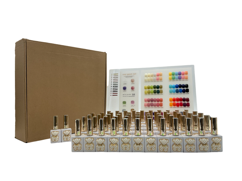 HelloBeautiful - Professional UV/LED Gel Nail Polish 40 Colours+Colour Board
