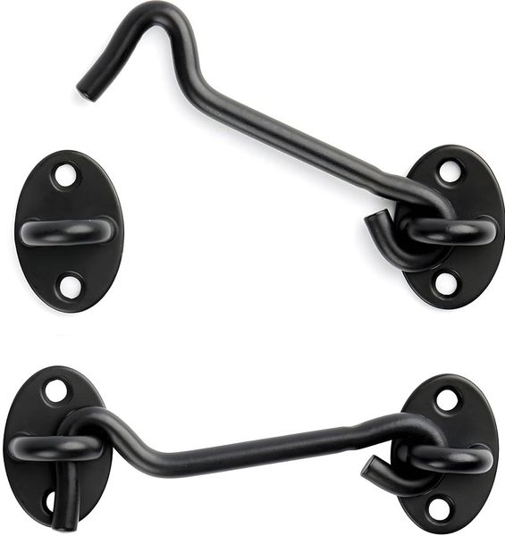 2PCS Door Lock, Stainless Steel Gate Latches for Wine Cabinet, Closet Door