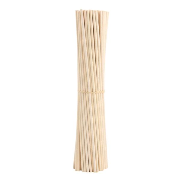 50 Piece - Natural Fiber Reed Diffuser Sticks - Wood