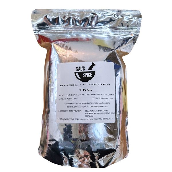Sal's Spice Basil Powder - 1kg