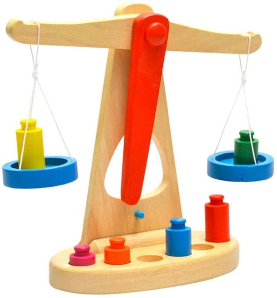 Totland Wooden Balancing Scale - Age 3+