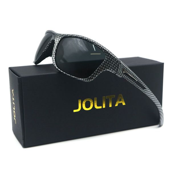 Jolita 3040 Men's Polarized Cycling Sunglasses - Windproof Sports Frame
