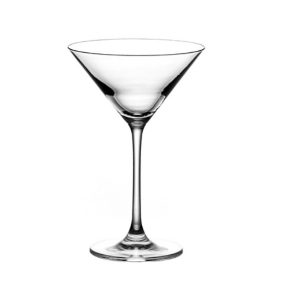 Martini Glass Crystal Rhine Charm 230ml , Set of 6