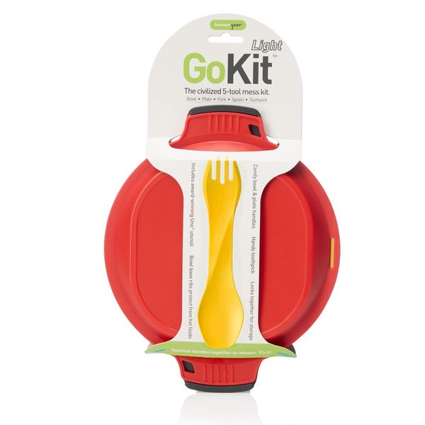 Human Gear GoKit Deluxe 7 Piece Red Charcoal