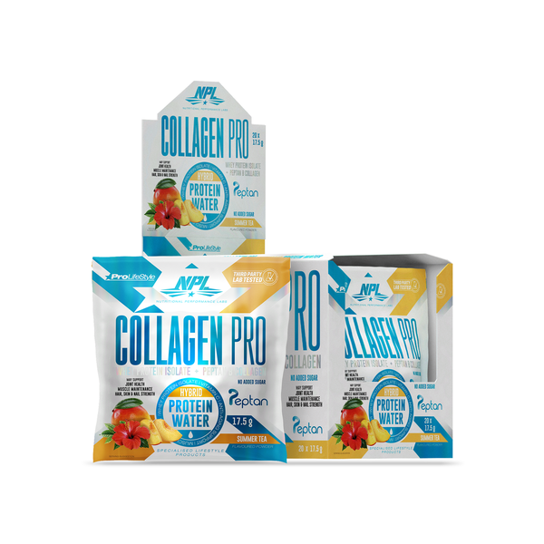 NPL Collagen Pro 17.5g x 20 - Sachet Box - Summer Tea