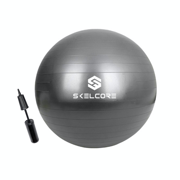 Skelcore 65cm Anti Burst Stability Ball with Pump