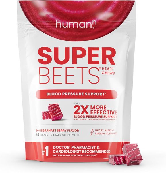 Humann SuperBeets Heart Chews (60 Count)
